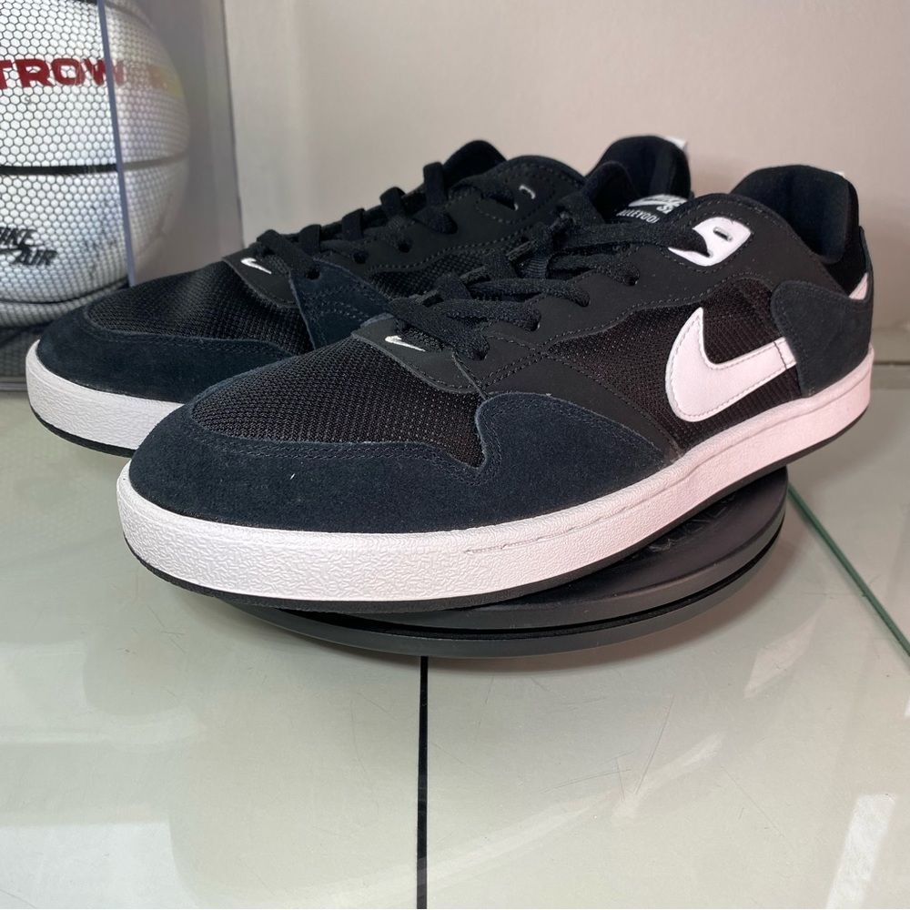🆕 Nike Alleyoop SB 'Black White' - Mens 12 - Picture 8 of 10